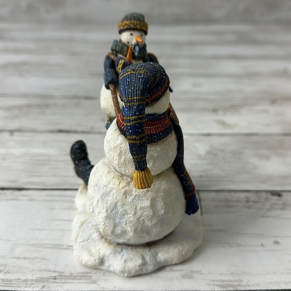 Wit & Whimsy Got your Nose Snowman Figurine 2004 Ned Young by Lang - Picture 5 of 10